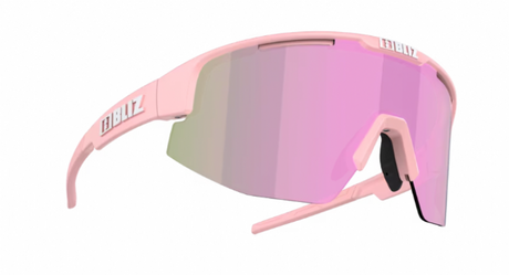 Bliz Matrix Small Sportbril Matte Powderrose/ Brown&Rose Mirror sportbril