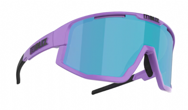 Bliz Fusion Small Sports Glasses Matt Purple/ Smoke&Blue Mirror