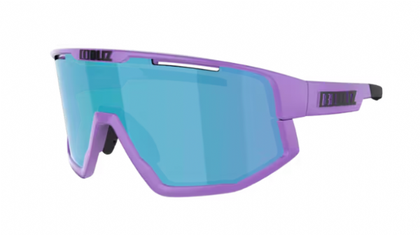 Bliz Fusion Small Sports Glasses Matt Purple/ Smoke&Blue Mirror