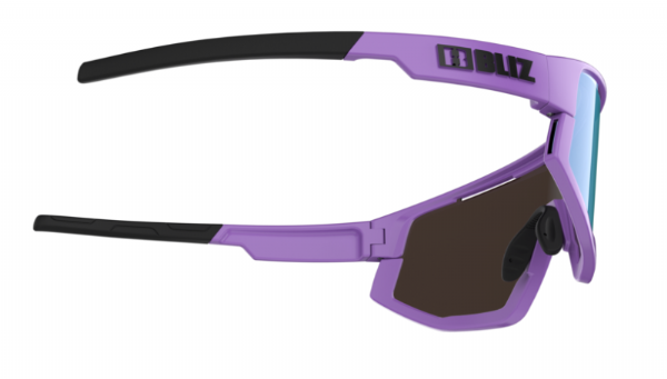 Bliz Fusion Small Sports Glasses Matt Purple/ Smoke&Blue Mirror