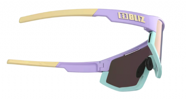 Bliz Fusion Small Sports Glasses Matte Pastel Purple/ Brown&Rose Mirror
