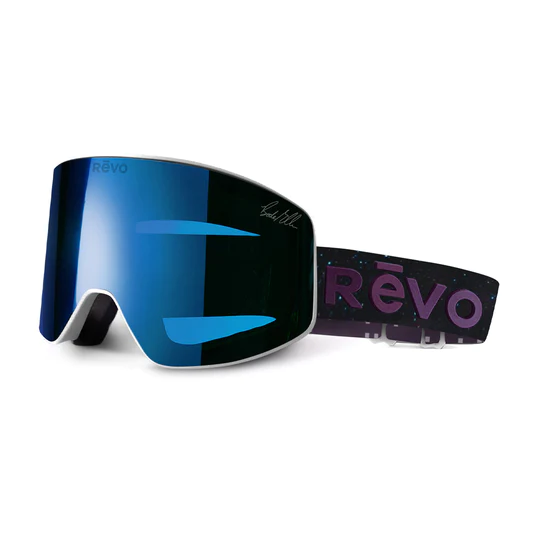 Revo X Bode Miller No. 7 Matte White/Blue Water Photochromic