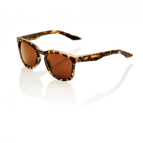 100% Hudson Soft Tact Havana/Bronze Lens