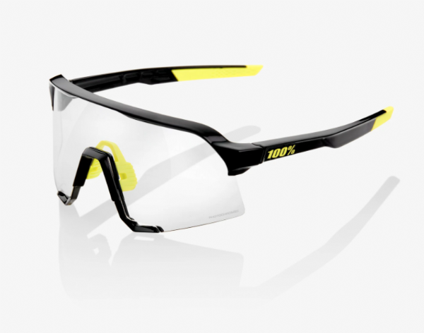 100% S3 Gloss Black/Photochromic