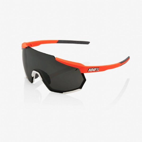 100% Racetrap Soft Tact Oxyfire/Black Mirror lens