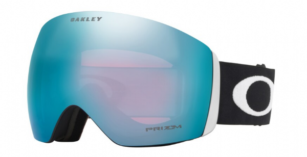 Oakley Flight Deck L Matte Black/ Prizm Snow Sapphire Iridium schuine foto