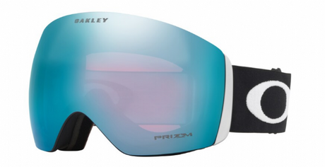 Oakley Flight Deck L Matte Black/ Prizm Snow Sapphire Iridium schuine foto