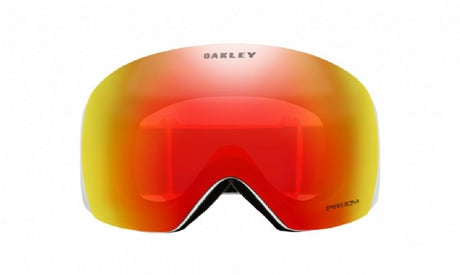 Oakley Flight Deck L Matte White/ Prizm Snow Torch Iridium voorkant
