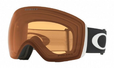 Oakley Flight Deck L Matte Black/ Prizm Snow Persimmon schuine foto