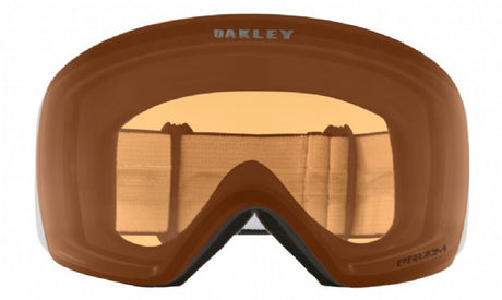 Oakley Flight Deck L Matte Black/ Prizm Snow Persimmon voorkant