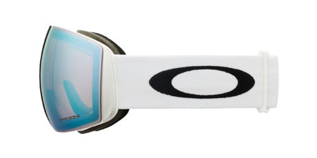 Oakley Flight Deck L Matte White/ Prizm Snow Sapphire zijkant