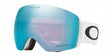 Oakley Flight Deck L Matte White/ Prizm Snow Sapphire schuine foto