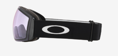 Oakley Flight Deck L Matte Black/ Prizm Snow Clear zijkant