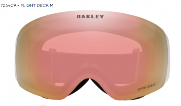 Oakley Flight Deck M Matte White/ Prizm Rose Gold