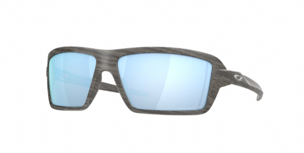 Oakley Cables Woodgrain/ Prizm Deep H2O Polarized