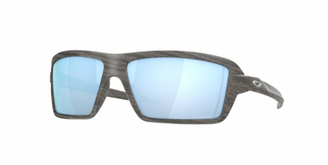 Oakley Cables Woodgrain/ Prizm Deep H2O Polarized