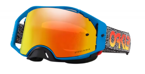 Oakley Airbrake MX Blue Crackle/Prizm Torch
