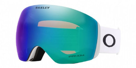 Oakley Flight Deck L Matte White/ Prizm Snow Argon Iridium schuine foto