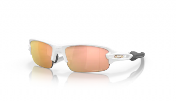 Oakley Flak XXS (extra extra small) Matte White/Prizm Rose Gold