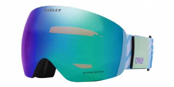 Oakley Flight Deck L Fraktel Stonewash/ Prizm Snow Argon Iridium schuine foto