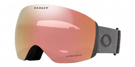 Oakley Flight Deck L Matte Forged Iron/ Prizm Rose Gold Iridium schuine foto