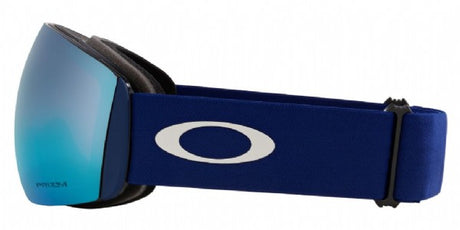 Oakley Flight Deck L Matte Navy/ Prizm Snow Sapphire Iridium zijkant