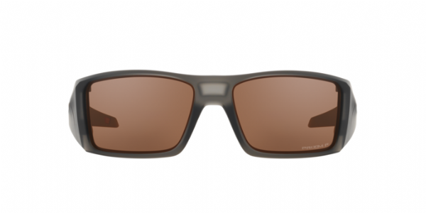 Oakley Heliostat Matte Grey Smoke/ Prizm Tungsten Polarized voorkant