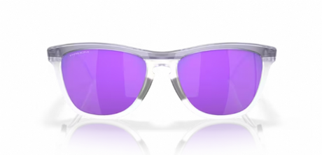 Oakley Frogskins Hybrid Matte Translucent Lilac/Clear/Prizm Violet voorkant