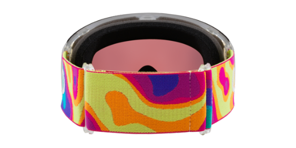 Oakley Flight Deck L Heat Map/ Prizm Snow Torch Iridium achterkant