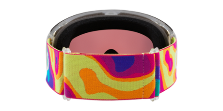 Oakley Flight Deck L Heat Map/ Prizm Snow Torch Iridium achterkant