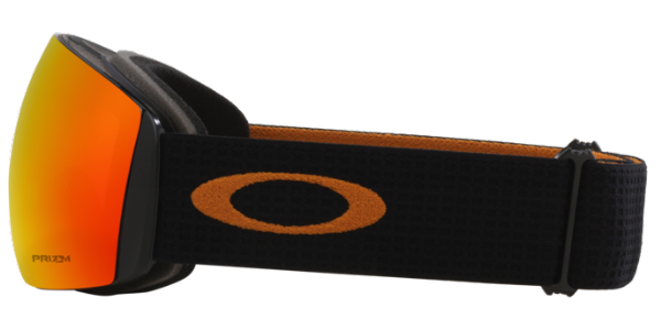 Oakley Flight Deck L Black Thermal/ Prizm Snow Torch Iridium zijkant