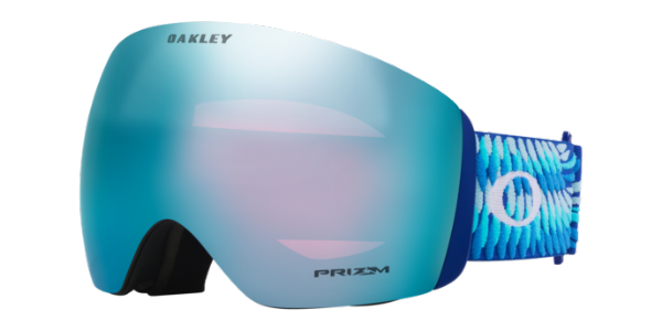 Oakley Flight Deck L Mikaela Shiffrin Sig./ Prizm Snow Sapphire Iridium schuine foto
