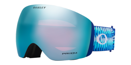 Oakley Flight Deck L Mikaela Shiffrin Sig./ Prizm Snow Sapphire Iridium schuine foto