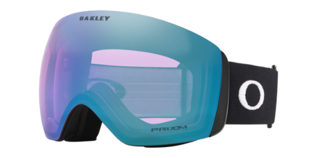 Oakley Flight Deck L Matte Black/ Prizm Snow Iced Iridium schuine foto