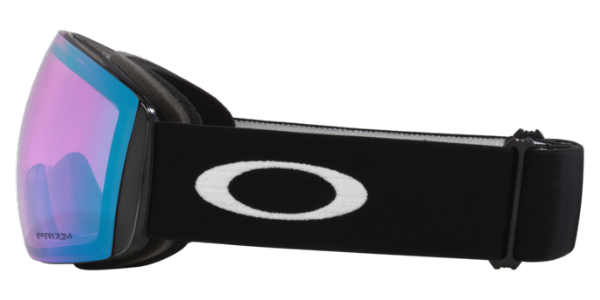 Oakley Flight Deck L Matte Black/ Prizm Snow Iced Iridium zijkant