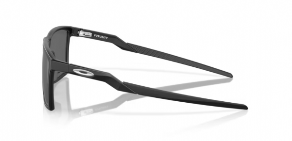 Oakley Futurity Sun Satin Black/ Prizm Black Polarized zijkant