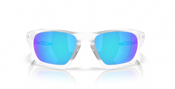 Oakley Lateralis Matte Clear/ Prizm Sapphire voorkant