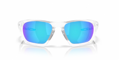 Oakley Lateralis Matte Clear/ Prizm Sapphire voorkant