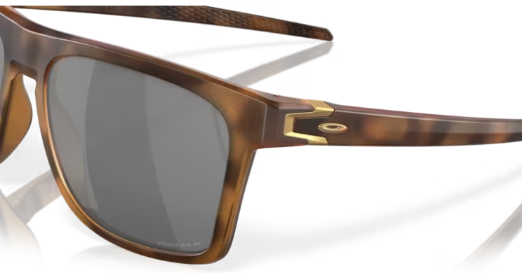 Oakley Leffingwell Matte Brown Tortoise/Prizm Black Polarized
