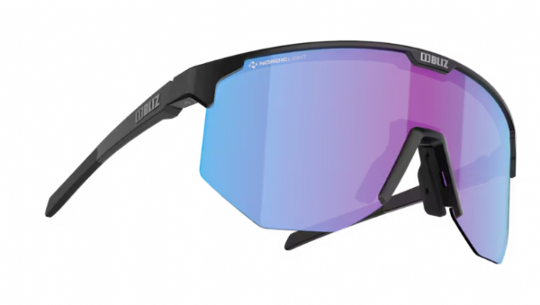 Bliz-Hero-Small-Sportbril-Matte-Black-Nano-Optics-Nordic-Rose-Violet-Blue-Mirror