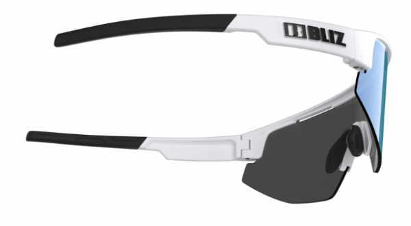 Bliz-Matrix-Small-Matte-White-SmokeBlue-Mirror
