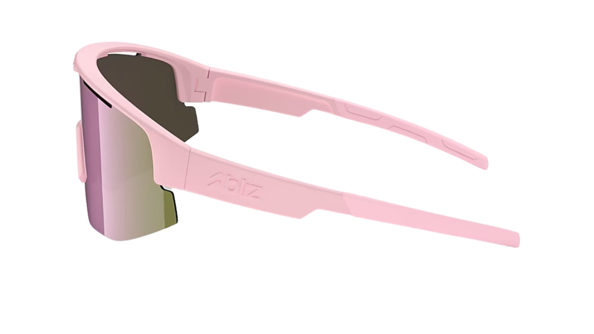 Bliz Matrix Sportbril Matte Powder Pink/ Brown&Rose Multi zijkant