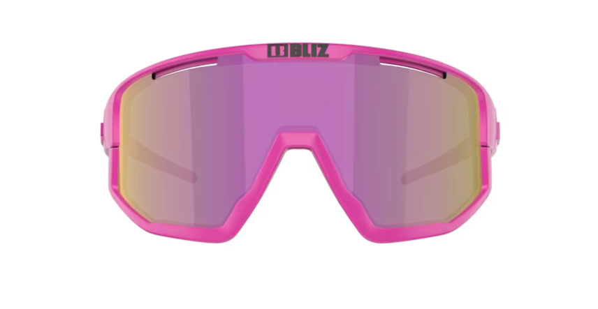 Bliz-Vision-Sportbril-Matte-Neon-RoseBrownPurple-Mirror