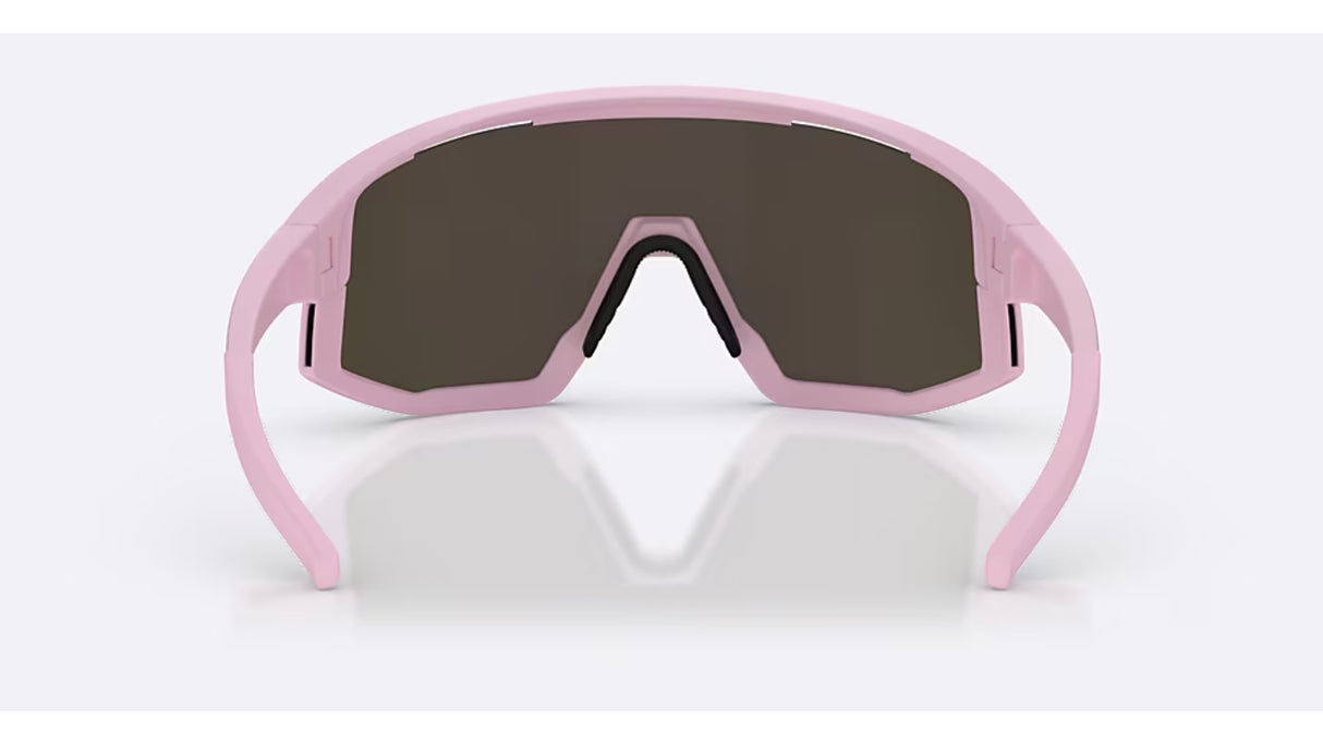 Bliz Vision Sportbril Matte Powder Pink / Brown & Rose Multi achterzijde