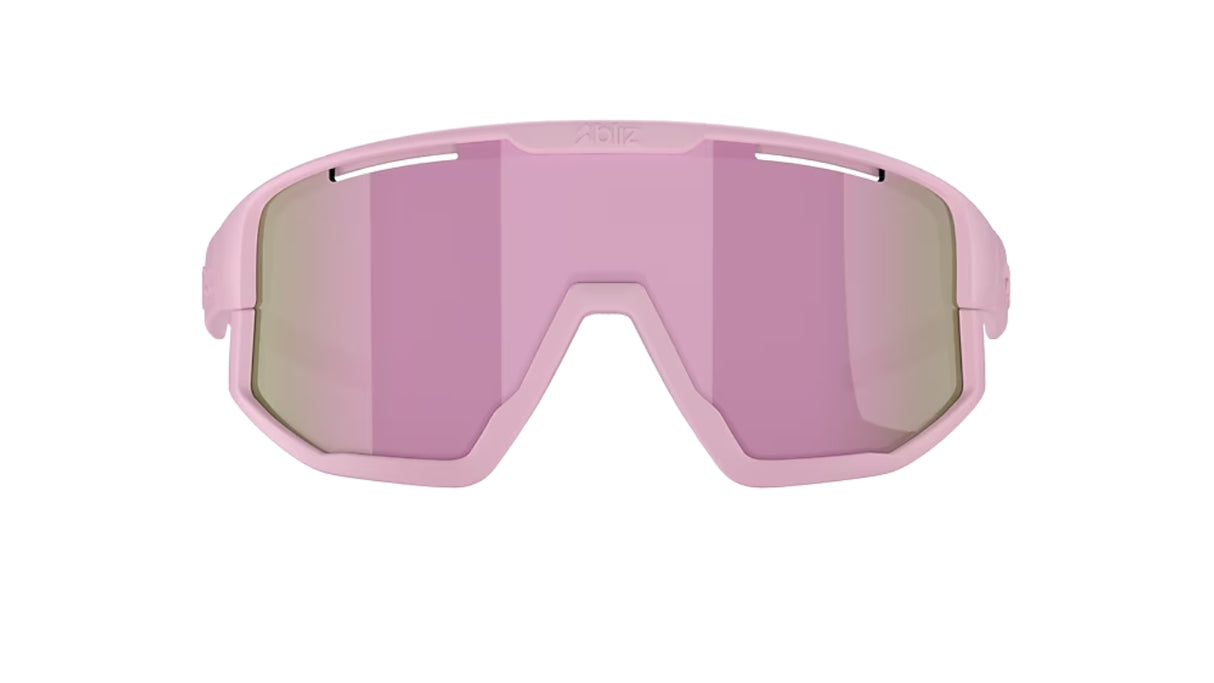 Bliz Vision Sportbril Matte Powder Pink / Brown & Rose Multi voorkant