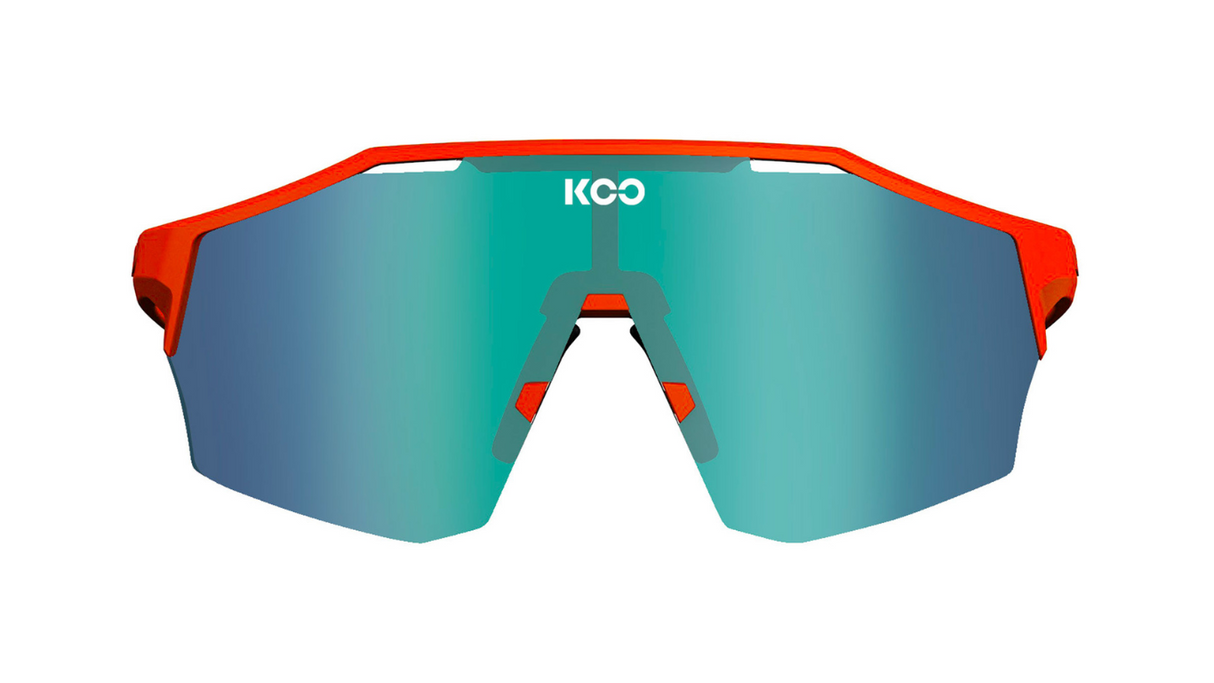 KOO-Alibi-Large-Orange-Matt-Green-Mirror