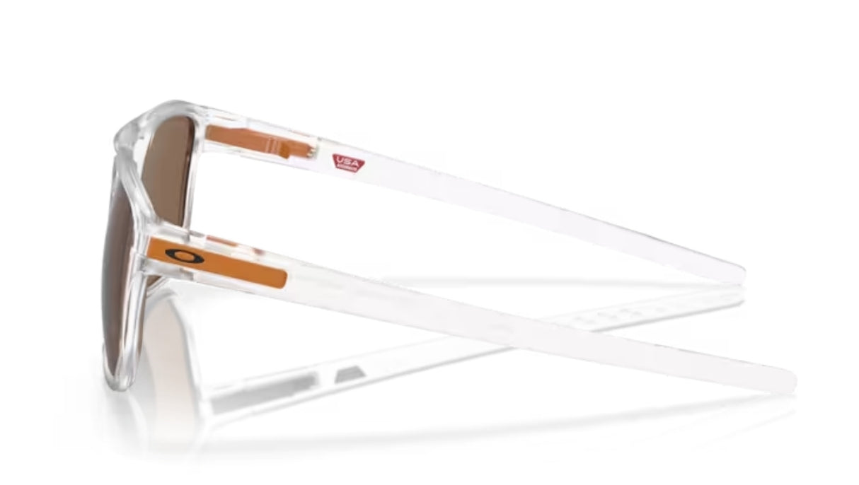 Oakley Latch Beta Matte Clear/ Prizm Bronze Zijkant