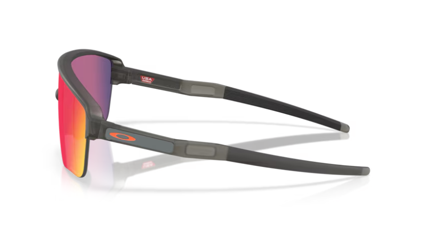 Oakley Corridor SQ Matte Grey Smoke/ Prizm Road zijkant