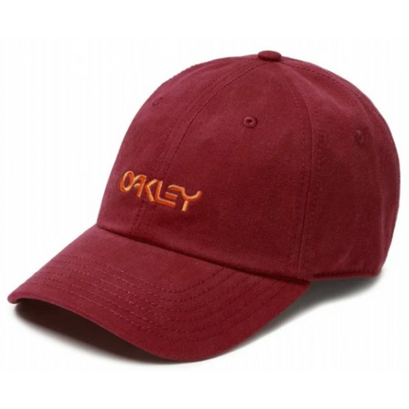 Oakley 6 Panel Washed Cotton Hat/ Raspberry