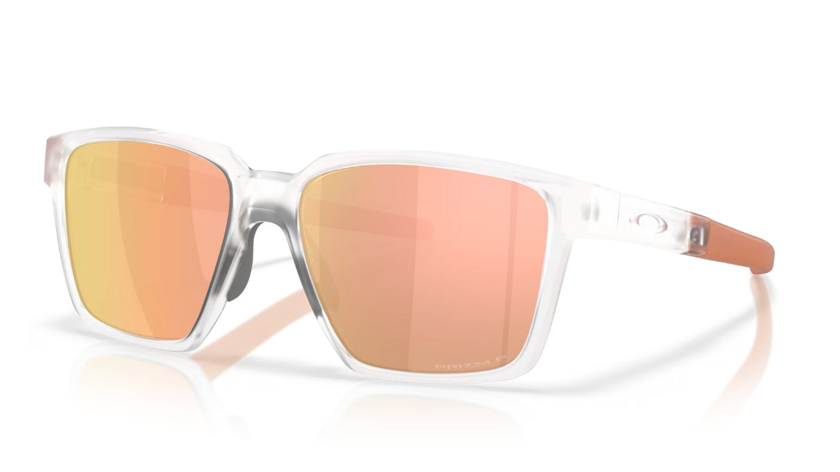 Oakley-Actuator-SQ-Matte-Clear-Prizm-Rose-Gold-Polarized